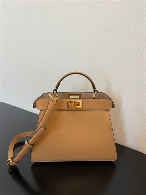 fendi peekaboo 27cm|Fendi peekaboo medium size.